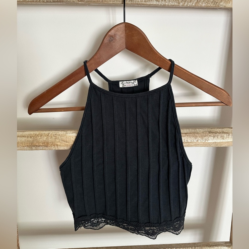 Free People Ribbed Crop Top Women’s Small